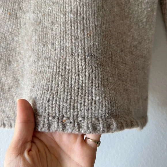 Vintage Eileen Fisher Merino Wool Sweater Mock Neck - Picture 7 of 9